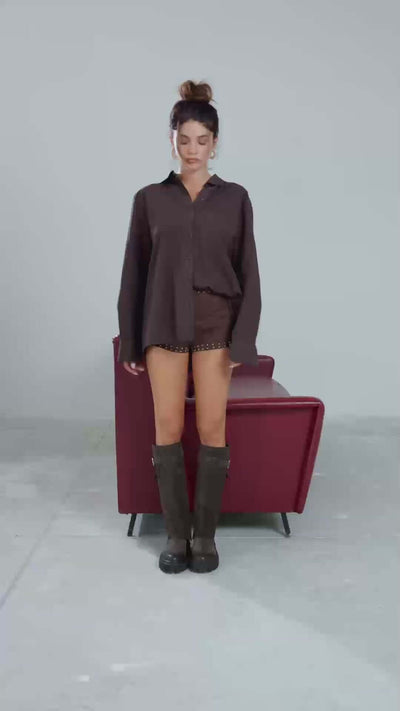 Stivali in Camoscio Cristina